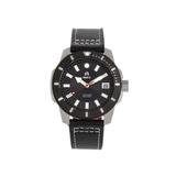 Shield Shaw Diver Watch w/Date - Mens Silver/Black One Size SLDSH106-2
