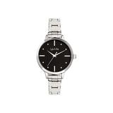 Sophie And Freda Milwaukee Bracelet Watches - Women's Silver/Black One Size SAFSF5801