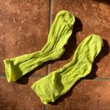 J. Crew Accessories | J Crew Neon Socks | Color: Yellow | Size: Os