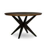 Joss & Main Holloway Dining Table Wood in Brown, Size 30.0 H x 50.0 W x 50.0 D in | Wayfair A051E52874F6454A8AF0B71D0712F097