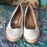 American Eagle Outfitters Shoes | Nwt American Eagle Slip On Wedges | Color: White | Size: 7