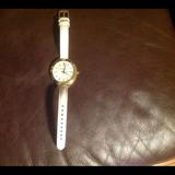 Michael Kors Accessories | Michael Kors Slim Runway Watch | Color: Gold/White | Size: 1-12 Diameter