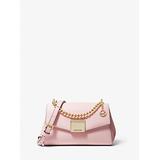 Michael Kors Lita Small Leather Crossbody Bag Pink One Size