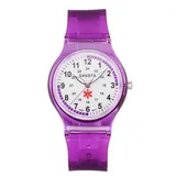 Women's Dakota Lightweight Plastic Nurse Watch, Size: Medium, Purple