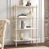 Kelly Clarkson Home Adrian Etagere Bookcase Wood in Brown/White, Size 60.0 H x 36.0 W x 18.0 D in | Wayfair 060D6EBD338249C4B0E6E793DDC48474