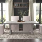 Greyleigh™ Zaiden Extendable Dining Table Wood in Brown/Gray, Size 30.0 H in | Wayfair 9B013B83C4494101AE95107A1067058A