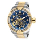 Invicta Men's Watches - Blue & Two-Tone Stainless Steel Bolt Bracelet Watch