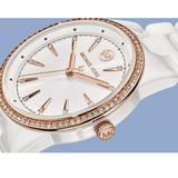 Michael Kors Accessories | Authentic Michael Kors Watch White And Rose Gold | Color: Pink/White | Size: 37mm Case