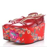 Gucci Shoes | Gucci Hannelore Detachable Platforms Size Us 7 | Color: Red | Size: 7