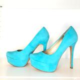 Jessica Simpson Shoes | Jessica Simpson Waleo Platform Pump | Color: Blue/Green | Size: 8.5