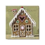 Darren Gygi Home Collection Canvases Multicolor - Gingerbread House Wrapped Canvas