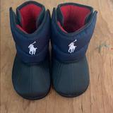 Polo By Ralph Lauren Shoes | Like New Polo By Ralph Lauren Snow Boots | Color: Black/Blue | Size: 2bb