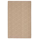 Barclay Butera by Jaipur Living Pacific Natural Trellis Beige/ Light Gray Area Rug (5'X8') - RUG147323
