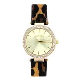 KENDALL & KYLIE Women's Patent Leather Strap Watch, Size: Large, Multicolor