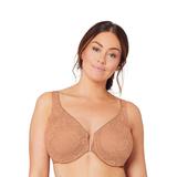 Plus Size Women's FRONT CLOSE WONDERWIRE BRA 1247 by Glamorise in Cappuccino (Size 36 C)