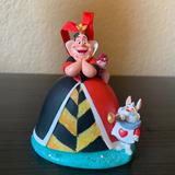 Disney Holiday | Disney Queen Of Hearts White Rabbit Ornament | Color: Black/Red | Size: Os