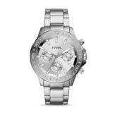 Stainless Steel Quartz Watch Bq2490 - Metallic - Fossil Watches