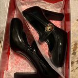 Coach Shoes | Coach Black Patent Leather Mary Janes Classic! | Color: Black | Size: 5.5