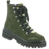 Steve Madden Rainer - Womens 7.5 Green Boot Medium