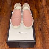 Gucci Shoes | Gucci Signature Slip-On Sneaker | Color: Pink | Size: 7