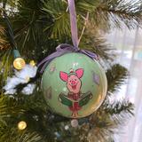 Disney Holiday | Disney Piglet Ornament | Color: Green/Pink | Size: Os