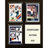 Courtland Sutton Denver Broncos 8'' x 10'' Plaque
