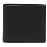 Coach Bags | Coach F75084 Double Billfold Wallet Calf Leather | Color: Black | Size: Os