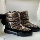Kate Spade Shoes | Kate Spade New York Frosty Cold Weather Boots Sz 8 | Color: Black/Brown | Size: 8