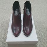 Jessica Simpson Shoes | Jessica Simpson Burgundy Bootie | Color: Red | Size: 8