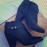 American Eagle Outfitters Shoes | Black High Heel Bootie | Color: Black | Size: 10