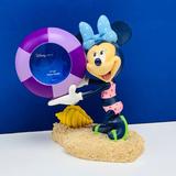 Disney Accents | Minnie Mouse Picture Frame 2x2 Disney Beach Figure | Color: Blue/Purple | Size: Os