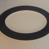 Kate Spade Dining | Lenox Kate Spade Hopscotch Drive Navy Platter-New | Color: Blue/Green | Size: 16