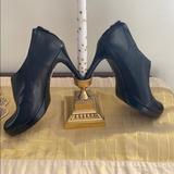 Nine West Shoes | Nine West Sexy Black Heel Booties Women Size 9m | Color: Black | Size: 9