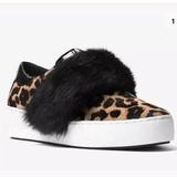 Michael Kors Shoes | Michael Kors Maven Sneakers Cheetah Slip On | Color: Black/Brown | Size: Various