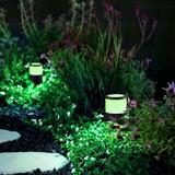 LEONLITE Stille LED RGB Bollard Landscape Lights 4.5W Outdoor Low Voltage Pathway Light, Waterproof, Size 11.18 H x 3.54 W x 3.54 D in | Wayfair