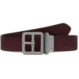 30mm Reversible Boho Buckle In Oxblood And Black Small Classic Grain - Black - Mulberry Belts