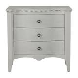 Gabby Sarah 3 Drawer Accent Chest Wood in Brown/Gray/Red, Size 32.75 H x 33.0 W x 17.0 D in | Wayfair SCH-167205