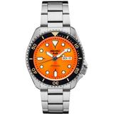 Automatic Stainless Steel Bracelet Watch 40mm - Orange - Seiko Watches