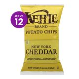 Kettle Foods Chips - Kettle 8.5-Oz. New York Cheddar Potato Chips - Set of 12