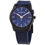 Evidence Quartz Blue Dial Watch - Blue - Calvin Klein Watches