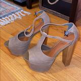 Jessica Simpson Shoes | Jessica Simpson Dany Platforms | Color: Tan | Size: 6