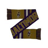 FOCO Baltimore Ravens Reversible Thematic Scarf