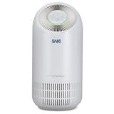 SAKI Air Purifier w/ HEPA filter in White, Size 8.0 H x 18.0 W x 8.0 D in | Wayfair SK-011