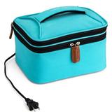 Hot Logic Teal Food Warming Lunch Insulated Food Carriers in Green/Blue, Size 4.5 H x 7.5 W x 9.5 D in | Wayfair 16801169-TL
