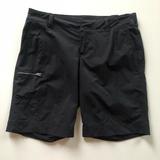 Athleta Shorts | Athleta Dipper Black Bermuda Hiking Shorts Size 6 | Color: Black | Size: 6