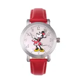 Disney's Minnie Mouse Women's Classic Watch, Size: Medium, Red