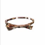 Kate Spade Jewelry | Kate Spade Thick Bow Tie Bracelet | Color: Gold | Size: Various