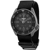 5 Sports Automatic Dial Watch - Black - Seiko Watches