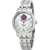 Lady Heart Automatic White Mother Of Pearl Dial Watch - Metallic - Tissot Watches