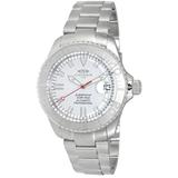 Automatic White Dial Watch -wt - Metallic - Oniss Watches